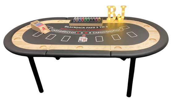 Swiss Made Blackjack Tisch